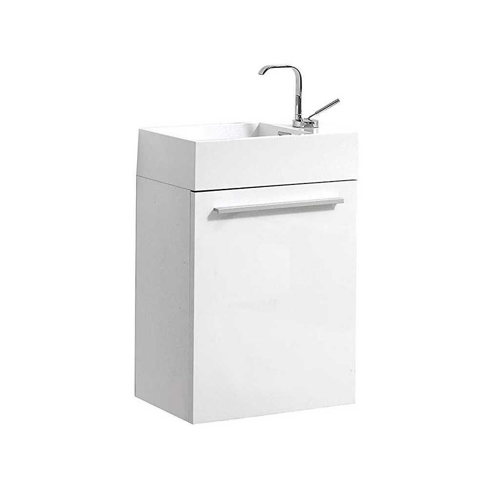 Colmar 18 Inch Vanity Base Only - White