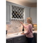 Hard Maple 25" x 45" Beveled Wine Lattice Rack