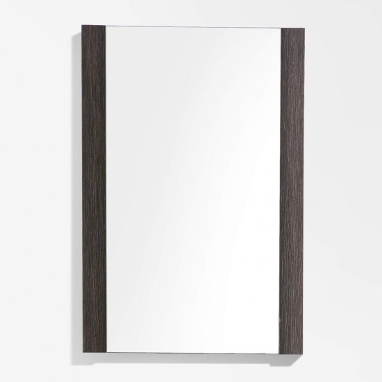 Barcelona 24 Inch Vanity with Acrylic Sink & Mirror - Dark Oak