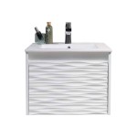 Paris 24 Inch Vanity Base Only - White