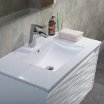 Paris 36 Inch Vanity with Ceramic Sink - White