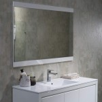 Milan 48 Inch Vanity with Ceramic Single Sink & Mirror - White