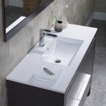 Milan 48 Inch Vanity with Ceramic Single Sink & Mirror - Silver Grey