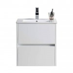 Valencia 20 Inch Vanity with Ceramic Sink - White