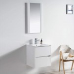 Valencia 20 Inch Vanity with Ceramic Sink - White