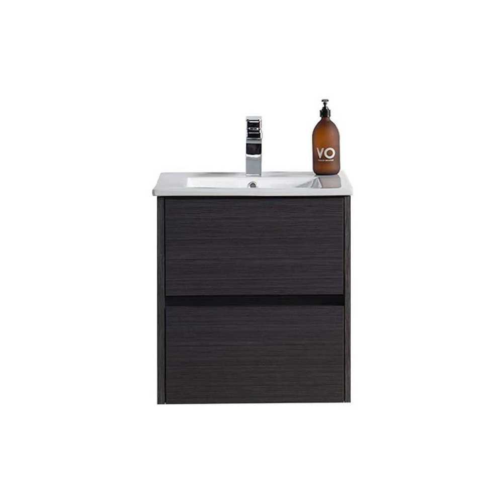 Valencia 20 Inch Vanity with Ceramic Sink - Silver Grey Valencia 20 Inch Vanity with Ceramic Sink - Silver Grey