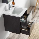 Valencia 20 Inch Vanity with Ceramic Sink & Medicine Cabinet - Silver Grey