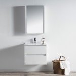 Valencia 24 Inch Vanity Base Only - White