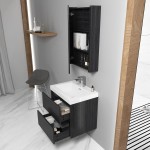Valencia 24 Inch Vanity Base Only - Silver Grey