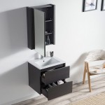 Valencia 24 Inch Vanity with Ceramic Sink - Silver Grey