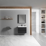 Valencia 30 Inch Vanity Base Only - Silver Grey