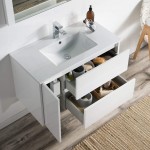 Valencia 36 Inch Vanity with Ceramic Sink & Mirror - White