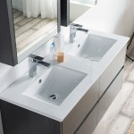 Valencia 48 Inch Double Vanity Base Only - Silver Grey