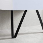 Jena 30 Inch Vanity with Acrylic Sink - Calacatta White