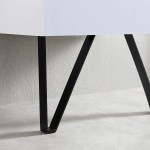 Jena 36 Inch Vanity with Ceramic Sink - Calacatta White