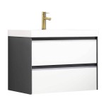 Berlin 30 Inch Vanity Base Only - White