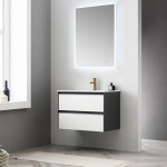 Berlin 30 Inch Vanity Base Only - White