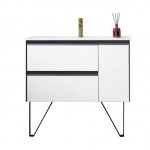 Berlin 36 Inch Vanity Base Only - White