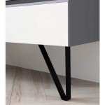 Berlin 36 Inch Vanity Base Only - White