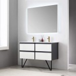 Berlin 48 Inch Vanity Base Only - White