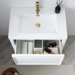 Vienna 24 Inch Vanity Base Only - White