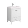 Lyon 24 Inch Vanity Base Only - White