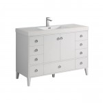 Lyon 48 Inch Vanity Base Only - White