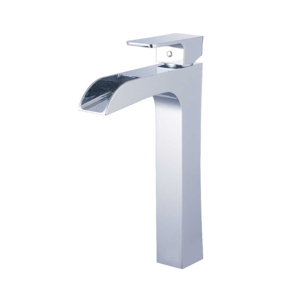 Bath Faucet Single Handle Lavatory Faucet - Chrome