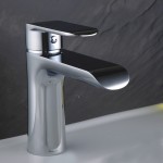 Bath Faucet Single Handle Lavatory Faucet - Chrome