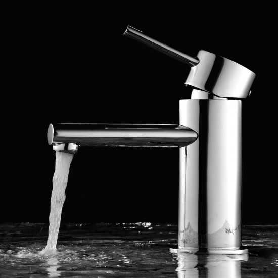 Bath Faucet Single Handle Lavatory Faucet - Chrome