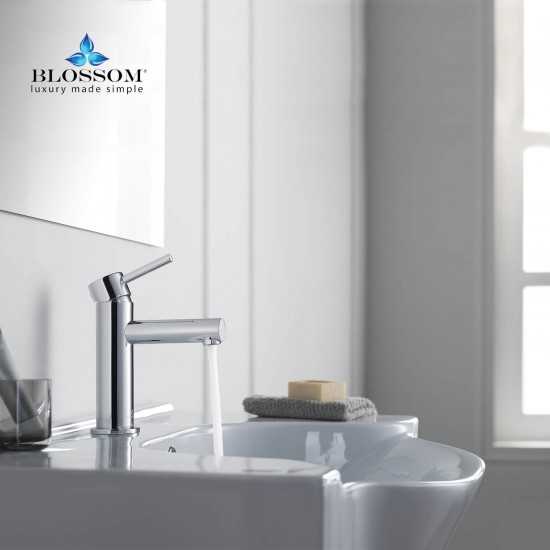 Bath Faucet Single Handle Lavatory Faucet - Chrome