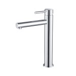 Bath Faucet Single Handle Lavatory Faucet - Chrome