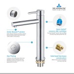 Bath Faucet Single Handle Lavatory Faucet - Chrome