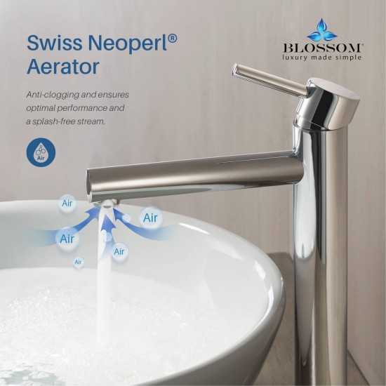 Bath Faucet Single Handle Lavatory Faucet - Chrome