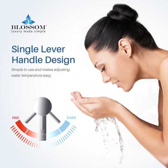 Bath Faucet Single Handle Lavatory Faucet - Chrome