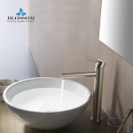 Bath Faucet Single Handle Lavatory Faucet - Brush Nickel