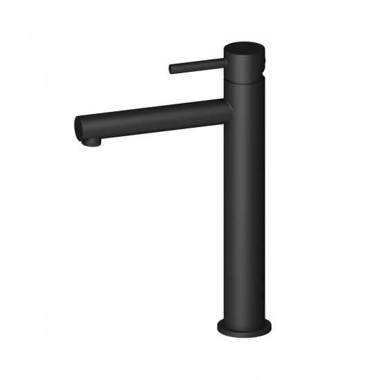 Bath Faucet Single Handle Lavatory Faucet - Matte Black