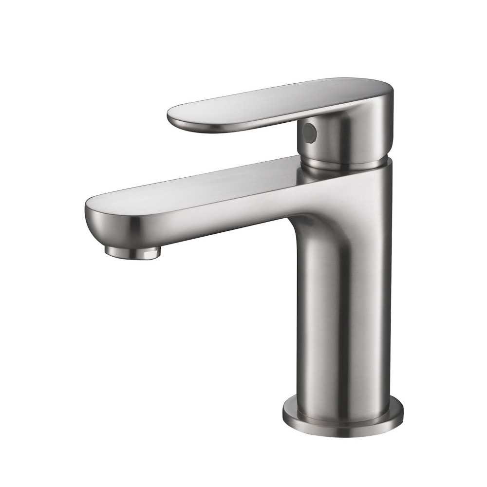 Bath Faucet Single Handle Lavatory Faucet - Brush Nickel