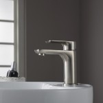 Bath Faucet Single Handle Lavatory Faucet - Brush Nickel