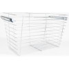 Chrome Closet Pullout Basket 16" D x 29" W x 17" H