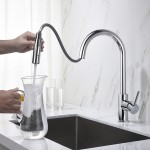 Kitchen Faucet Single Handle Pull Down Kitchen Faucet - Chrome