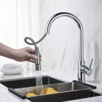 Kitchen Faucet Single Handle Pull Down Kitchen Faucet - Chrome