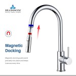 Kitchen Faucet Single Handle Pull Down Kitchen Faucet - Chrome