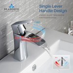 Bath Faucet Single Handle Lavatory Faucet - Chrome