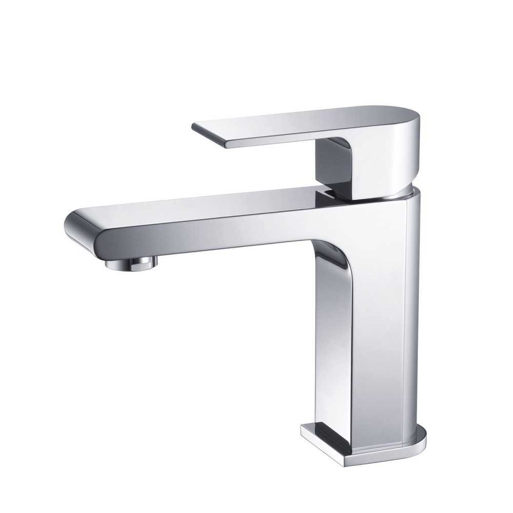 Bath Faucet Single Handle Lavatory Faucet - Chrome