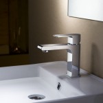 Bath Faucet Single Handle Lavatory Faucet - Chrome