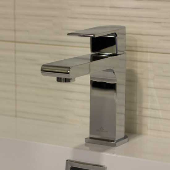 Bath Faucet Single Handle Lavatory Faucet - Brush Nickel