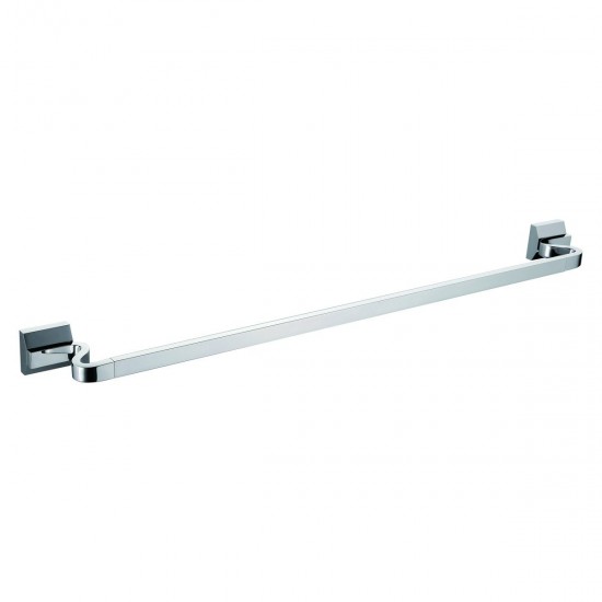 Accessory 24" Single Towel Bar - Chrome