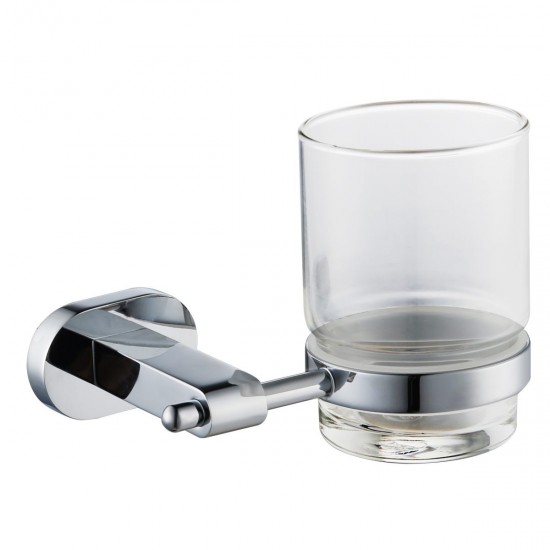 Accessory Single Cup Holder - Chrome