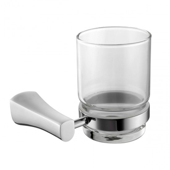 Accessory Single Cup Holder - Chrome